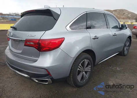 2018 Acura Mdx z USA, uszkodzony, nr VIN 5J8YD4H31JL013306